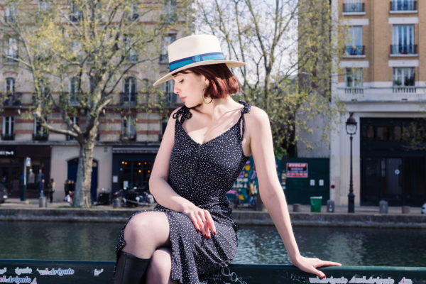 Panama Hat Diamante